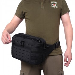 Outdoor Products Outdoor Sports Large Capacity Waist Bag Cycling Crossbody Backpack Everyday iPad Mobile Phone Storage Bag