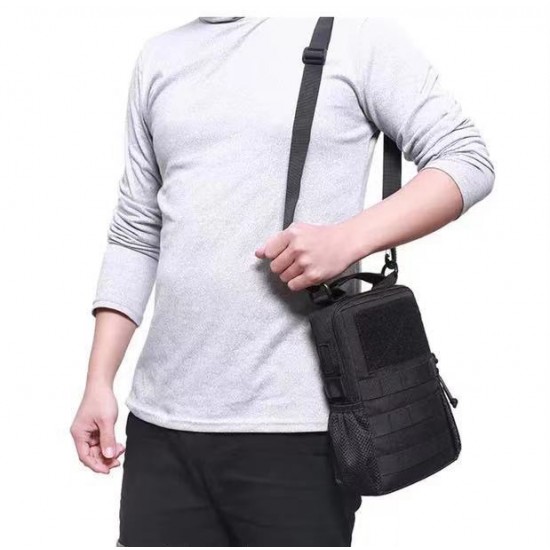 Outdoor Sports Cycling Outdoor Hiking Travel Commuter Multifunctional Shoulder Bag Multi-compartment Storage Bicycle Hanging Bag