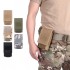 Outdoor Tactical MOLLE Cigarette Case Bag Military Fan Multifunctional Hanging Bag Quick-Retrieval Storage Cover Waist Phone Bag