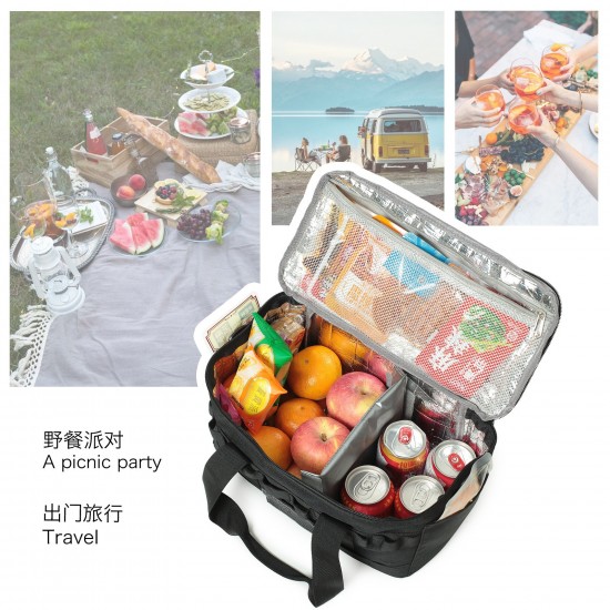 Outdoor Products New 1000D Multifunctional Outdoor Waist Bag Camping Bag Tactical Waterproof Crossbody Bag Deformable