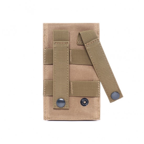 Outdoor Tactical MOLLE Cigarette Case Bag Military Fan Multifunctional Hanging Bag Quick-Retrieval Storage Cover Waist Phone Bag
