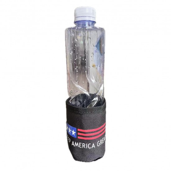 Outdoors Clearance Sale: US National Flag Water Bottle Sleeve