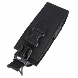 Outdoor Tactical Walkie-Talkie Bag MOLLE System Multifunctional Chest Hook Bag Patrol Duty Universal EDC Waist Pack