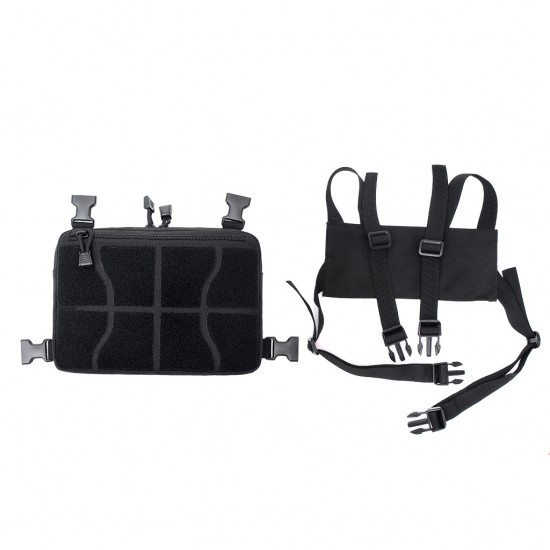 Outdoor Products Tactical Chest Bag, MELLO System Velcro Shoulder Bag, Sports Hanging Bag, Multifunctional Bag