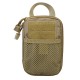 Outdoor Products Mesh Tool Bag Small Handbag EDC Commuter Bag Magic Fur Multifunctional Mobile Phone Bag