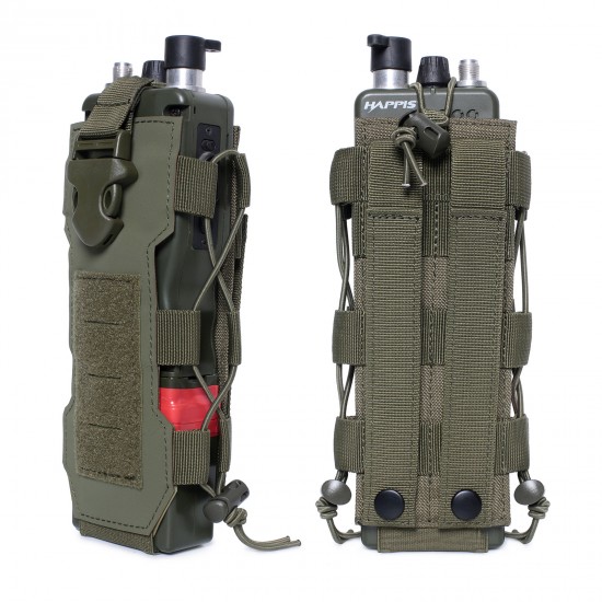 Outdoor Modular Water Bottle Bag Walkie-Talkie Bag Tool Bag Multifunctional Mountaineering & Cycling MOLLE System Compatible