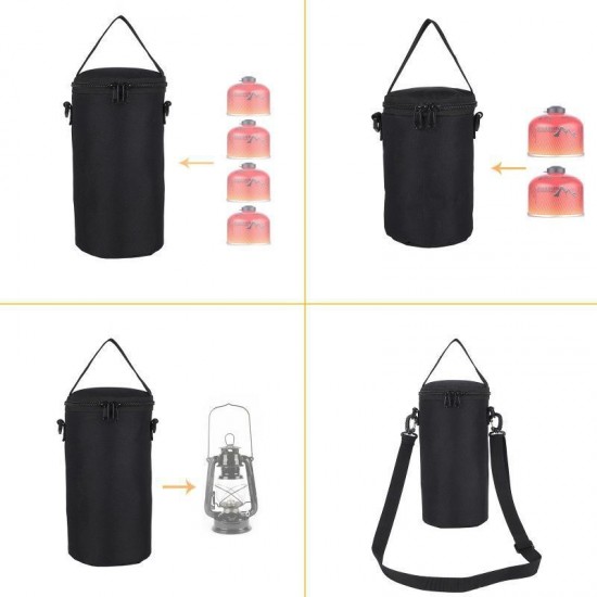 Outdoor Products Portable Gas Cylinder Cover Water Bottle Cup Cover Kerosene Lamp Cover Glass Bottle Cover