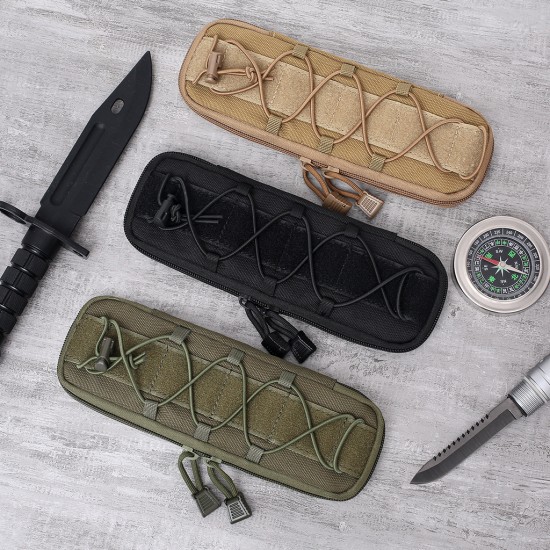 Outdoor Professional Wilderness Survival Knife Bag Modular EDC Gear Storage Quick-Retrieval Knife Holster Tactical Knife Bag