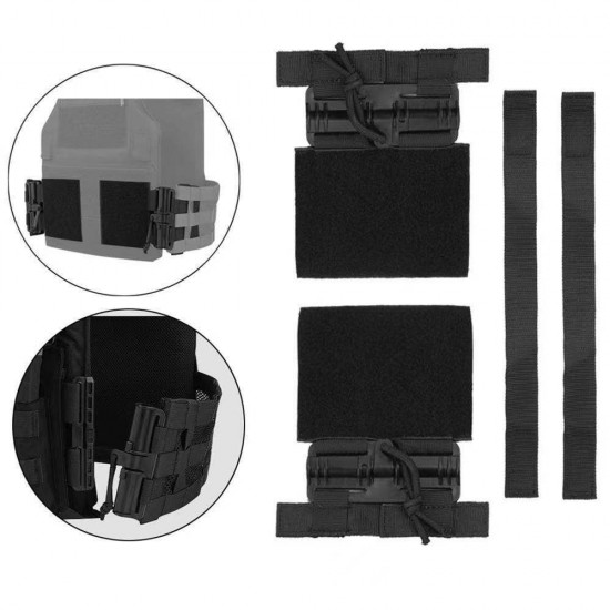 Outdoor Tactical Vest Quick-Release Buckle MOLLE System Accessories High-Strength Nylon Buckle Emergency Survival Gear