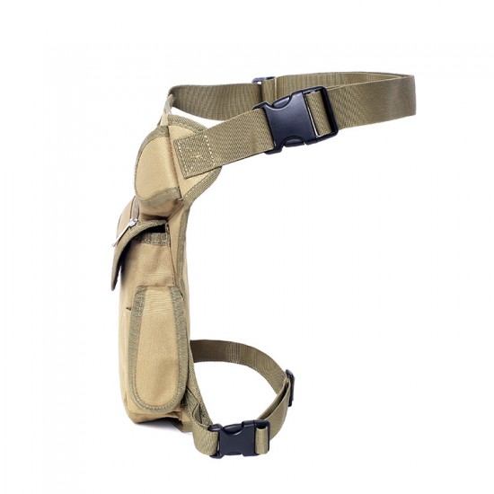 Outdoor Products Large Capacity Multi-Compartment Tactical Leg Bag Side Quick-Retrieval Phone Compartment Outdoor Commuter Portable Leg Bag