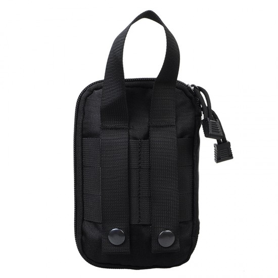 Outdoor Products Mesh Tool Bag Small Handbag EDC Commuter Bag Magic Fur Multifunctional Mobile Phone Bag