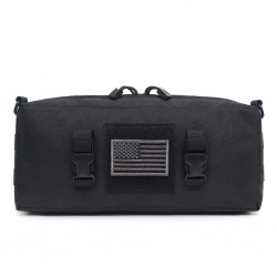 Outdoor Products Sports Shoulder Bag Single Shoulder Backpack Multifunctional Accessory Bag Large Sundries Bag Buckle Strip