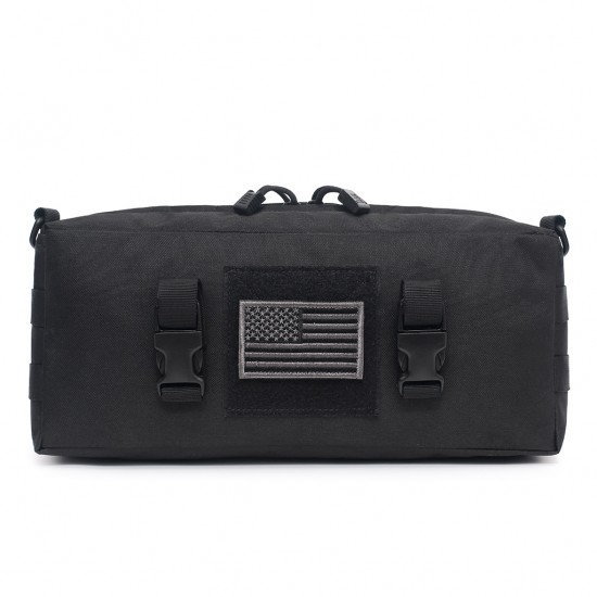 Outdoor Products Sports Shoulder Bag Single Shoulder Backpack Multifunctional Accessory Bag Large Sundries Bag Buckle Strip