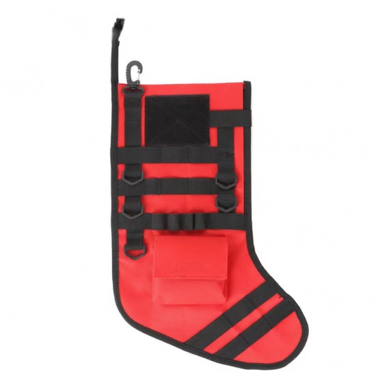 Outdoor Products Christmas Must-Have Extra Large Capacity Christmas Storage Stocking Gift Storage Hanging Bag with Hanging Strap