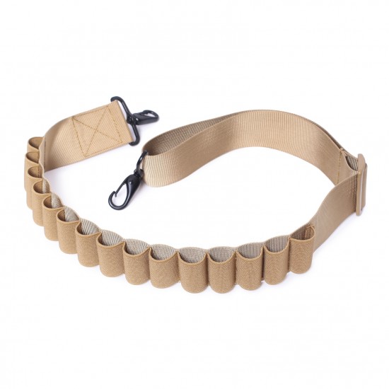 Outdoor 15-Compartment Extended Magazine Crossbody Buckle Gun Sling