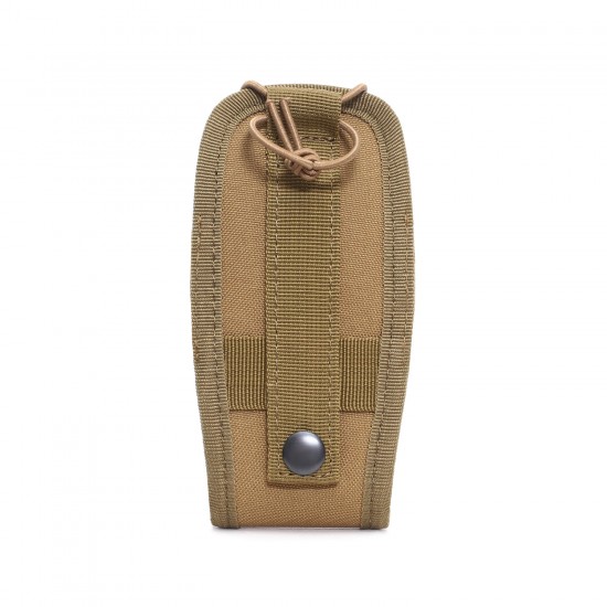 Outdoor Multifunctional Portable Walkie-Talkie Bag, Waist/Chest Rack, Quick-Retrieval Design, MOLLE System Compatible
