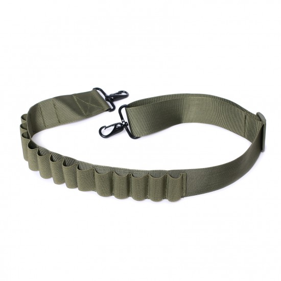 Outdoor 15-Compartment Extended Magazine Crossbody Buckle Gun Sling