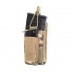 Outdoor Real-Life CS Tactical Magazine Bag, MOLLE System Compatible, Quick-Retrieval Design, Waist/Chest Rack, Dual-Use Bag