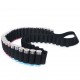 Outdoor 50 Compartment Large Capacity Shotgun Ammunition Belt Hunting CS Field Tactical Shooting Training Equipment