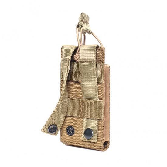 Outdoor Real-Life CS Tactical Magazine Bag, MOLLE System Compatible, Quick-Retrieval Design, Waist/Chest Rack, Dual-Use Bag