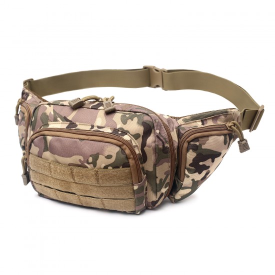 Outdoor Tactical Crossbody Bag/Waist Bag, Multifunctional Concealed Tool Bag, Quick-Retrieval Design, Training Emergency Kit