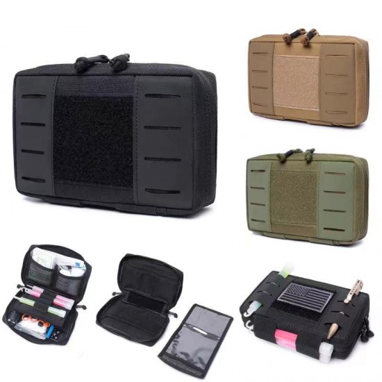 Outdoor Products Outdoor Camping Accessory Bag MELLO System Miscellaneous Bag Laser Cut Zipper Bag