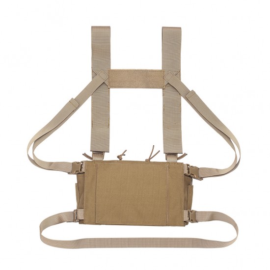 Outdoor Multifunctional Tactical Chest Rack Set, Outdoor Combat Survival Game Vest, Modular Storage Design