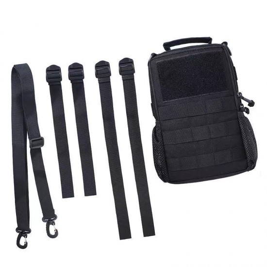 Outdoor Sports Cycling Outdoor Hiking Travel Commuter Multifunctional Shoulder Bag Multi-compartment Storage Bicycle Hanging Bag