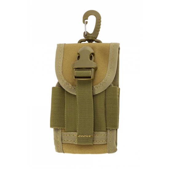 Outdoor Multifunctional Tactical Hanging Bag Outdoor Travel Hiking Mobile Phone Bag MOLLE System Waist Bag