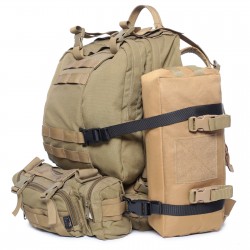 Outdoor Products Webbing Connector Buckle Backpack Link Fixing Strap Adjustable Rope