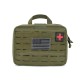 Outdoor Products Multifunctional Storage Bag MOLLE System Zipper Bag Rectangular Bag Multifunctional Medical Kit