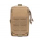 Outdoors Tactical Commuting Phone Bag Expandable External MOLLE System Multifunctional Key, Coin, and Card Holder