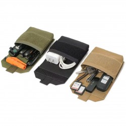 Outdoor Everyday Casual MOLLE Waist Hanger, Cigarette Case & Miscellaneous Item Bag, Portable Storage Tool Bag & Key Bag