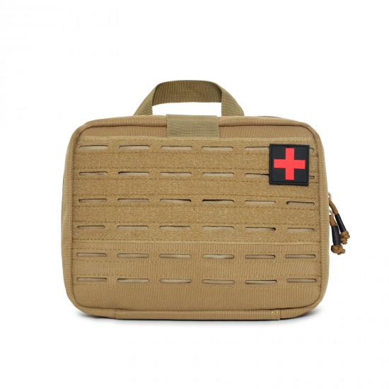 Outdoor Products Multifunctional Storage Bag MOLLE System Zipper Bag Rectangular Bag Multifunctional Medical Kit