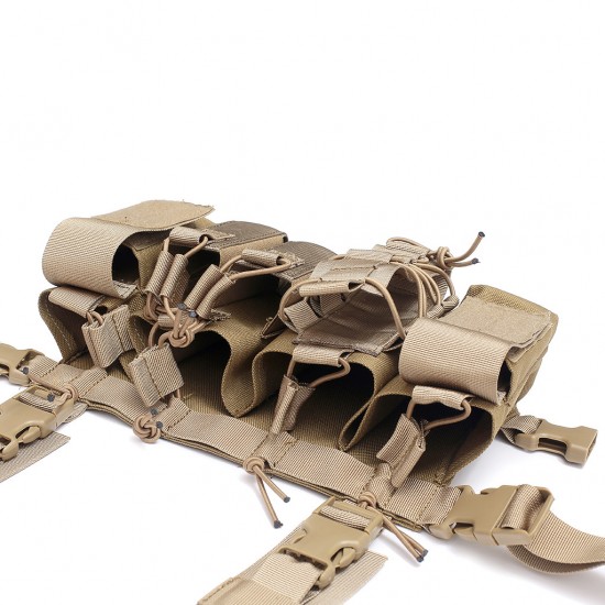 Outdoor Products Tactical Magazine Vest, Walkie-Talkie Functional Vest, Walkie-Talkie Storage, Outdoor CS Accessory