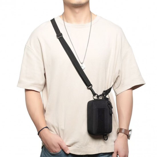 Outdoor Hiking & Cycling Tactical Waist Pack Daily Commuting Shoulder Bag Outdoor Travel Mountaineering Multifunctional Storage Bag