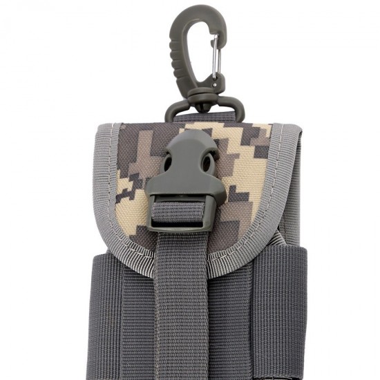 Outdoor Multifunctional Tactical Hanging Bag Outdoor Travel Hiking Mobile Phone Bag MOLLE System Waist Bag