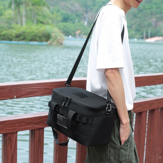 Outdoor Products New 1000D Multifunctional Outdoor Waist Bag Camping Bag Tactical Waterproof Crossbody Bag Deformable