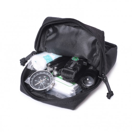 Outdoor Products Laser Precision Zipper Multifunctional Compartment Storage Bag Outdoor Camping Pendant Bag Accessory Bag