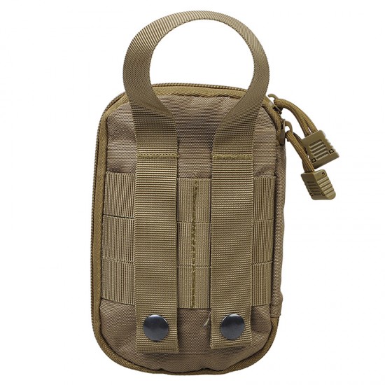 Outdoor Products Mesh Tool Bag Small Handbag EDC Commuter Bag Magic Fur Multifunctional Mobile Phone Bag