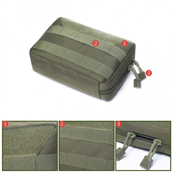 Outdoor Multifunctional Tool Bag Medical Kit Outdoor Hiking Cycling Accessory Bag Travel Camping Storage Bag