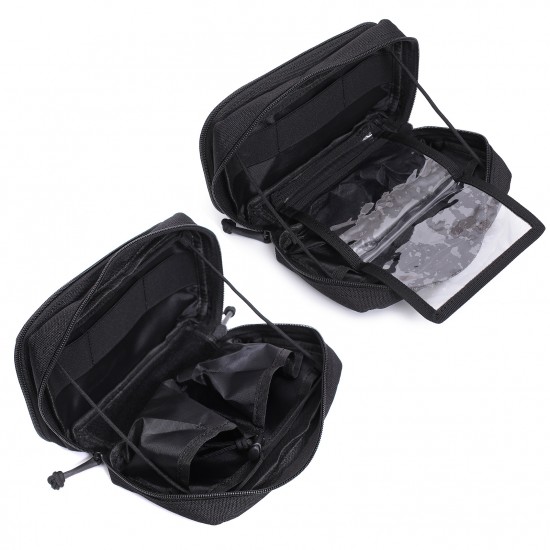Outdoor MOLLE & Velcro Panel Dual System Multifunctional Tactical Outdoor EDC Storage Bag