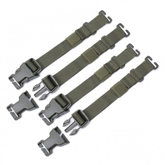 Outdoors Webbing Connector Buckle Quick-Release Adjustable Buckle Backpack Buckle Outdoor Gear Accessories