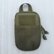 Outdoor Products Mesh Tool Bag Small Handbag EDC Commuter Bag Magic Fur Multifunctional Mobile Phone Bag