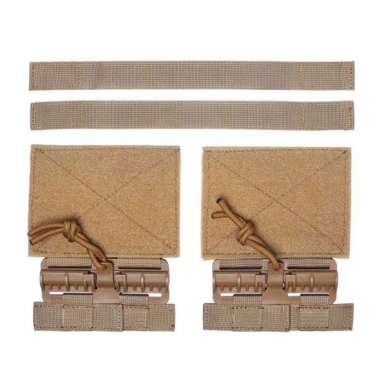 Outdoor Tactical Vest Quick-Release Buckle MOLLE System Accessories High-Strength Nylon Buckle Emergency Survival Gear