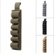 Outdoor Supplies 6-Hole Velcro Shotgun Stock Holster Shell Storage Holster Tactical Nylon Quick-Flush Bullet Holster