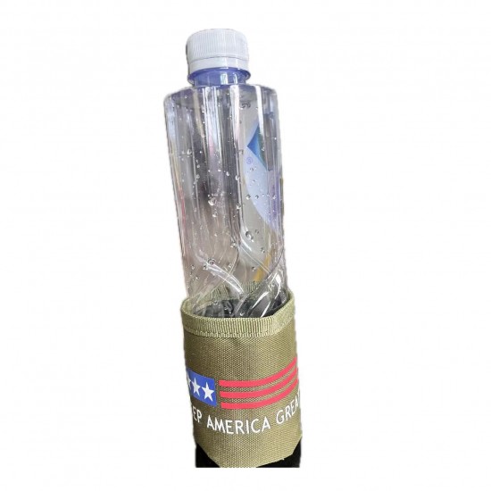 Outdoors Clearance Sale: US National Flag Water Bottle Sleeve
