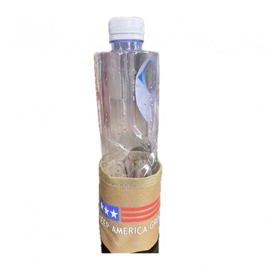 Outdoors Clearance Sale: US National Flag Water Bottle Sleeve