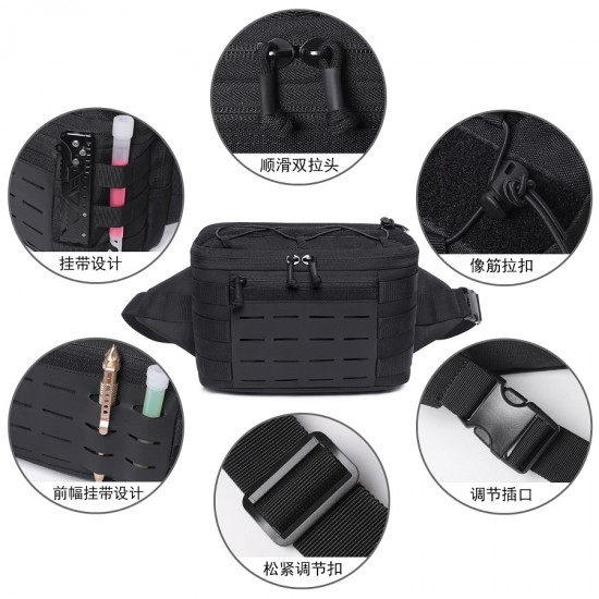 Outdoor Products Outdoor Sports Large Capacity Waist Bag Cycling Crossbody Backpack Everyday iPad Mobile Phone Storage Bag