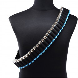 Outdoor Products 29 Compartment Quick-Retrieval Shotgun Ammunition Belt Tactical Belt Adjustable Waist Circumference MOLLE Compatible